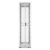 APC NetS HElter SX Server Rack Gen 2, 48 HE, 2258H x 600W x 1200D mm, mit Seitenwänden, Weiß