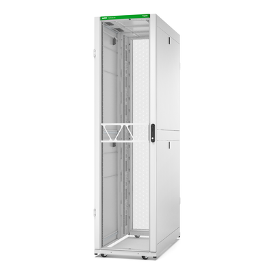 APC NetS HElter SX Server Rack Gen 2, 48 HE, 2258H x 600W x 1200D mm, mit Seitenwänden, Weiß