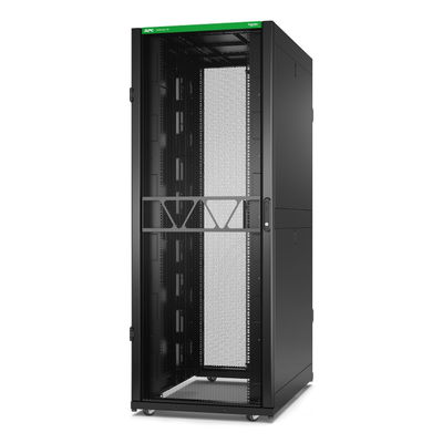 APC NetS HElter SX Server Rack Gen 2, 42 HE, 1991H x 750W x 1200D mm, mit Seitenwänden, Schwarz