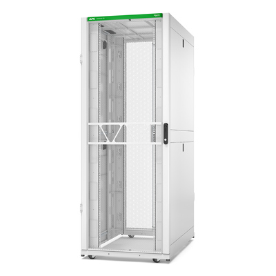 APC NetS HElter SX Server Rack Gen 2, 42 HE, 1991H x 750W x 1200D mm, mit Seitenwänden, Weiß