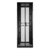 APC NetS HElter SX Server Rack Gen 2, 45 HE, 2124H x 750W x 1200D mm, mit Seitenwänden, Schwarz