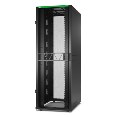 APC NetS HElter SX Server Rack Gen 2, 48 HE, 2258H x 800W x 1200D mm, mit Seitenwänden, Schwarz