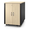 APC NetShelter Soundproof Serverschrank, 17HE, 230V, 1000H x 750B x 1134T mm, Ahorn