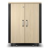 APC NetShelter Soundproof Serverschrank, 17HE, 230V, 1000H x 750B x 1134T mm, Ahorn