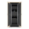 APC NetShelter Soundproof Serverschrank, 32HE, 230V, 1666H x 750W x 1134D mm, Ahorn