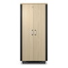 APC NetShelter Soundproof Serverschrank, 32HE, 230V, 1666H x 750W x 1134D mm, Ahorn