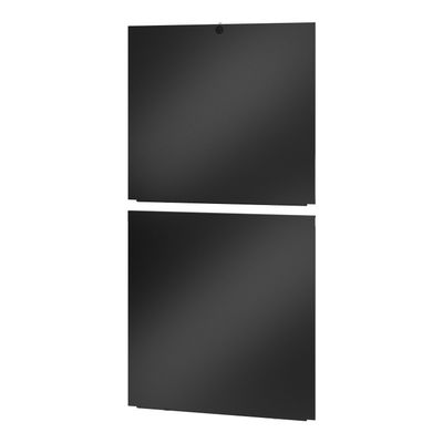 Easy Rack Seitenwand 42HE/1000mm tief, geteilte Seitenwände schwarz, Anzahl 2