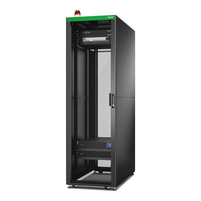 Easy MDC Basisgehäuse-Konfiguration (belüftetes 42HE Easy Rack, SRVPM6K, PDP, Energiezähler, lokales Management, Beleuchtung)