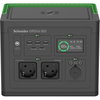 Schneider tragbare OffGrid Powerstation 500, 230V, 517Wh Lithium-Ionen, LCD, 2 Schuko Ausgänge, Sinuswelle, 3 USB-A, 2 USB-C, kabelloses Ladegerät