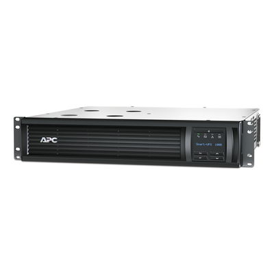 APC Smart-UPS, Line Interactive, 1000VA, Rackmontage 2HE, 230V, 4 IEC C13-Stecker, SmartConnect Port+SmartSlot, AVR, LCD