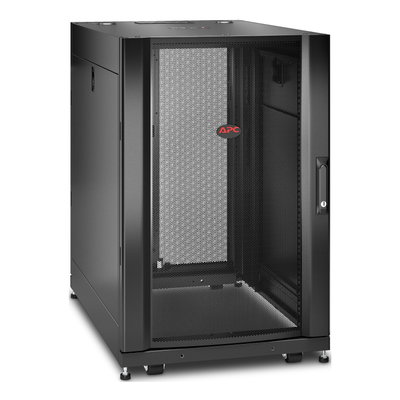APC NetShelter SX, Server Rack Enclosure, 18HE, Schwarz, 925H x 600W x 900D mm