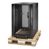 APC NetShelter SX, 18 HE Server Rack-Gehäuse, 600 mm x 900mm, mit schwarzen Seitenteilen und stoßdämpfendem Shock Packaging