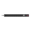 Rack PDU, Switched, 1HE, 15 A, 100/120 V, (8)5-15