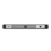 APC Smart-UPS, Line Interactive, 500 VA, Lithium-Ionen, Rackmount 1 HE, 230 V, 4 x IEC C13-Steckdosen, Netzwerkkarte, kurze Tiefe