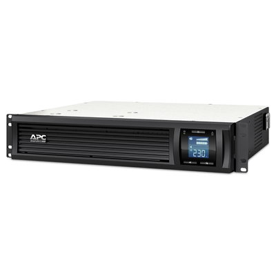 APC Smart-UPS C, Line-Interactive, 2000VA, Rackmontage 2 HE, 230V, 6x IEC C13 Ausgänge, USB und serielle Kommunikation, AVR, Grafik-LCD