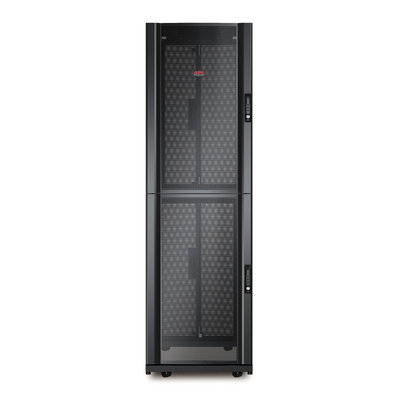 NetShelter SX Colocation 2 x 20 U, 600 mm breites x 1070 mm tiefes Gehäuse mit schwarzen Seiten