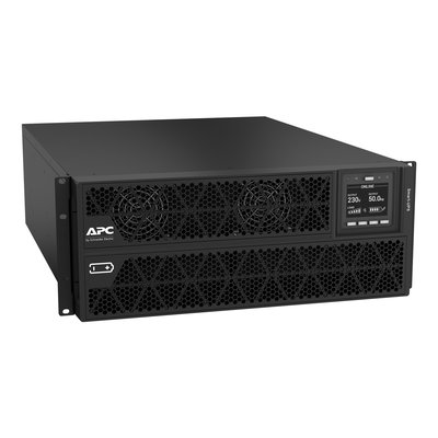 APC Smart-UPS On-Line, 6kVA/6kW, Rack/Tower, 230V, 2x IEC C13+1x IEC C19+ Festverdrahtung 3-adrig (1P+N+E) Ausg., Netzwerkkarte, ohne Rack-Einbausatz
