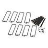 Kabel-Management-Ringe, 8 Zoll tief, für 750 + 800 mm breite NetShelter Racks (Menge: 8)