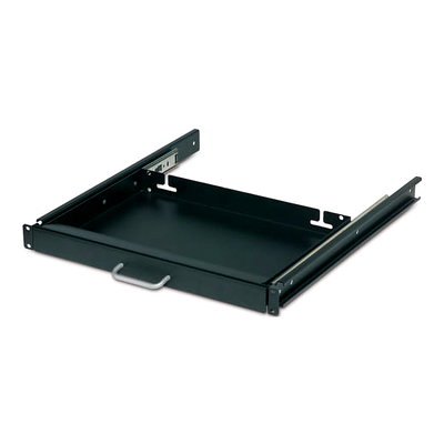 17-Zoll-Tastaturschublade, schwarz