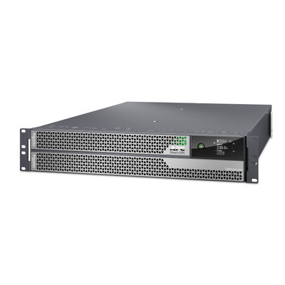 APC Smart-UPS Ultra On-Line, 5kVA, Lithium-Ionen, Rack/Tower 2HE, 230V, festverdr. 3-adriger Ausgang, Netzwerkkarte, verlängerte Laufzeit, mit Rackkit