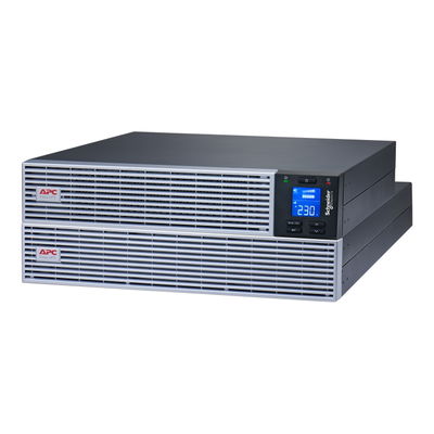 APC Easy UPS On-Line, 2000VA, Lithium-Ionen, Rack/Tower 4HE, 230V, 6 IEC C13 Ausgänge,  Kartensteckplatz, verlängerte Laufzeit, mit Schienenkit