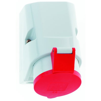 Wandsteckdose 16A 5p 400V 6h, IP44