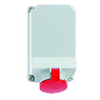 Wandsteckdose QUICK-CONNECT TE 63A 5p 400V 6h, IP44