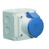 Wandsteckdose QUICK-CONNECT 16A 3p 230V 6h, IP44