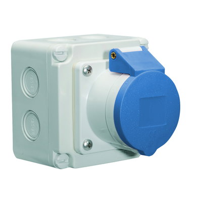 Wandsteckdose QUICK-CONNECT 32A 5p 230V 9h, IP44