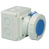 Wandsteckdose QUICK-CONNECT TE 32A 5p 230V 9h, IP67