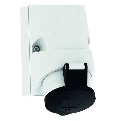 Wandsteckdose QUICK-CONNECT TE 16A 5p 690V 5h, IP44