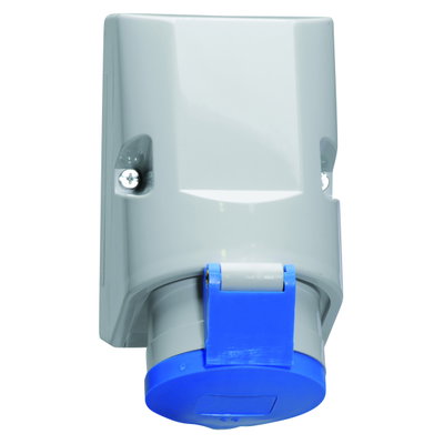 Wandsteckdose 32A 3p 230V 6h, IP44