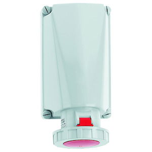 Wandsteckdose 125A 5p 400V 6h, IP67 – Bild 2 von 3