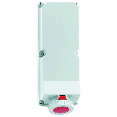 Wandsteckdose 125A 5p 400V 6h, IP67