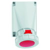 Wandsteckdose 63A 4p 400V 6h, IP67