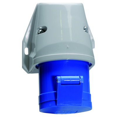 Wandsteckdose 16A 3p 230V 6h, IP44
