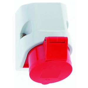 Wandsteckdose QUICK-CONNECT 16A 5p 400V 6h, IP44 – Bild 2 von 3