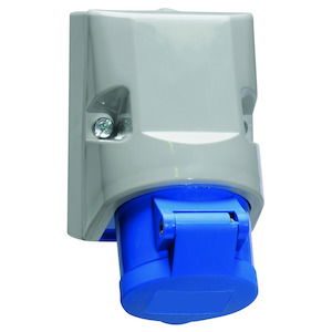 Wandsteckdose QUICK-CONNECT 16A 3p 230V 6h, IP44 – Bild 2 von 3