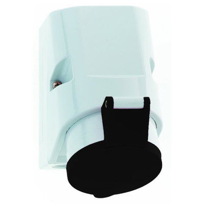 Wandsteckdose QUICK-CONNECT TE 32A 3p 500V 7h, IP44