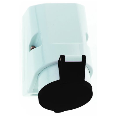 Wandsteckdose QUICK-CONNECT TE 32A 4p 500V 7h, IP44