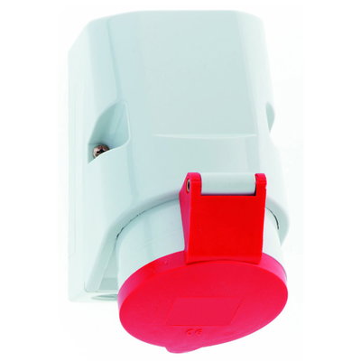 Wandsteckdose QUICK-CONNECT TE 32A 5p 400V 6h, IP44