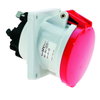 Anbausteckdose Quick-Connect TE geneigt 63A 5p 400V 6h, IP44