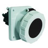 Anbausteckdose Quick-Connect TE geneigt 63A 4p 500V 7h, IP67
