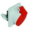 Anbausteckdose Quick-Connect TE geneigt 32A 5p 400V 6h, IP44