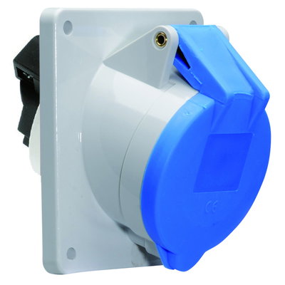 Anbausteckdose geneigt 16A 3p 230V 6h, IP44