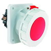 Anbausteckdose TE geneigt 125A 4p 400V 6h, IP67