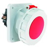 Anbausteckdose TE geneigt 125A 5p 400V 6h, IP67