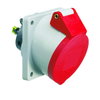 Anbausteckdose Quick-Connect geneigt 16A 5p 400V 6h, IP44