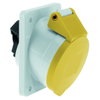 Anbausteckdose geneigt 32A 3p 110V 4h, IP44