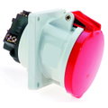 Anbausteckdose geneigt 63A 5p 400V 6h, IP44